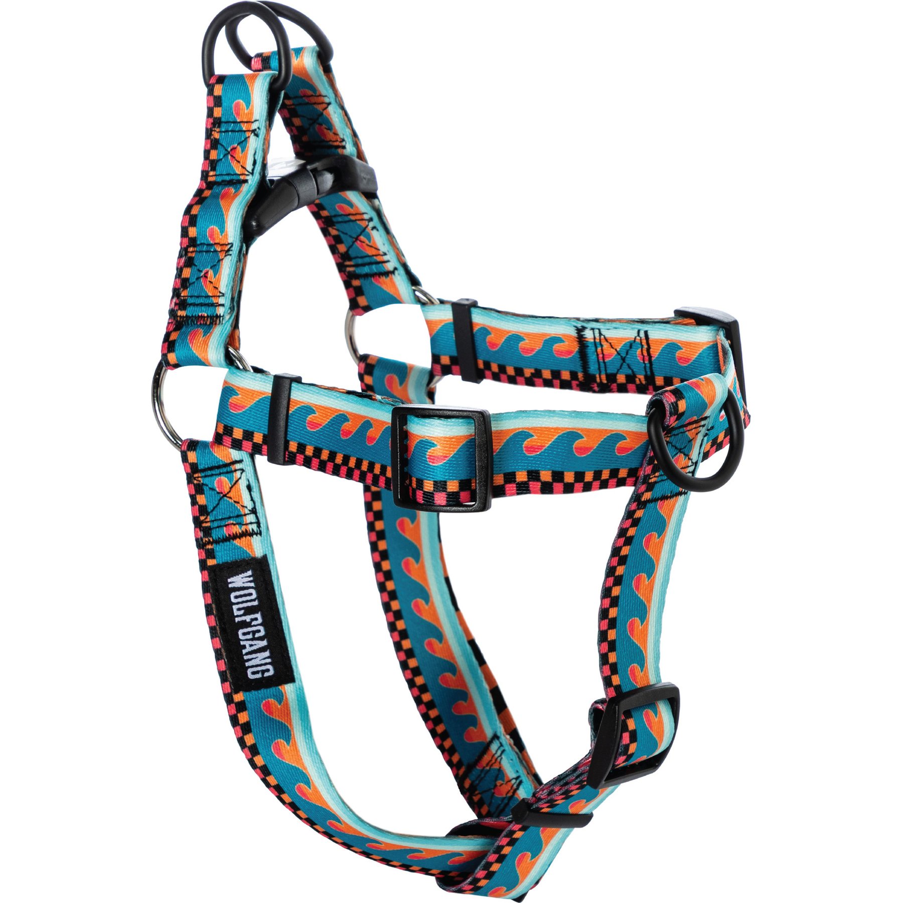 Wolfgang BuenaOnda Comfort No Pull Step In Back Clip Dog Harness, Small: 12 to 18-in chest