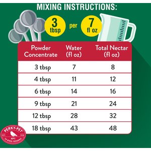 Perky-Pet Instant Nectar Concentrate Red Hummingbird Food, 2-lb bag