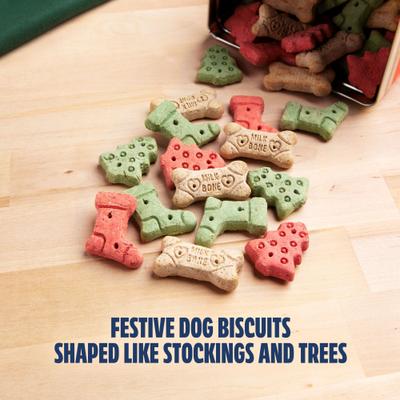 Show full view: Milk-Bone Limited-Edition Holiday Biscuits Dog Treats, 24-oz tin slide 6 of 12