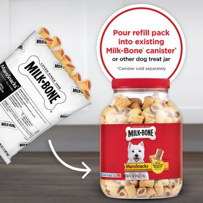 Show full view: Milk-Bone MaroSnacks Real Bone Marrow Dog Treats, 38-oz, case of 2 slide 5 of 10