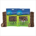 PetSafe Busy Buddy Peanut Butter & Rawhide Variety Pack Refill Rings Dog Treat, 60 count, Medium