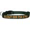 Show in main carousel: GoTags Nylon Personalized Dog Collar, Hunter Green, X-Small: 8 to 12-in neck, 3/8-in wide slide 1 of 7
