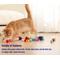 Show in main carousel: Fashion's Talk Interactive Ball Launcher Cat Toy, Multicolor, 40 count slide 2 of 5