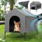 Show in main carousel: Veehoo 2-in-1 Indoor & Outdoor Elevated Cot Bed Dog House, Sky Grey, Sky Grey, Medium slide 6 of 8