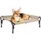 Show in main carousel: Veehoo Guardrail Elevated Dog Bed, Beige Coffee, Medium slide 1 of 6