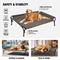 Show in main carousel: Veehoo Guardrail Elevated Dog Bed, Brown, Large slide 4 of 7