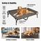 Show in main carousel: Veehoo Guardrail Elevated Dog Bed, Brown, X-Large slide 4 of 5