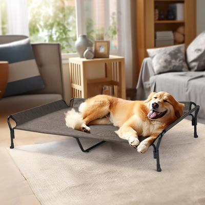 Show full view: Veehoo Guardrail Elevated Dog Bed, Brown, XX-Large slide 6 of 6