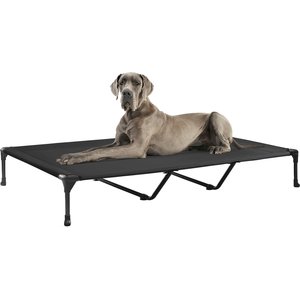 Veehoo Cooling Elevated Dog Bed, Black, XX-Large