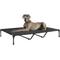 Show in main carousel: Veehoo Washable Breathable Mesh Hammock Elevated Dog Cot Bed with No-Slip Feet, Black, XXXXX-Large slide 1 of 8