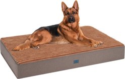Veehoo Orthopedic Memory Foam Elevated Dog Bed with Removable Cover, Brown, X-Large