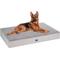 Show in main carousel: Veehoo Orthopedic Memory Foam Elevated Dog Bed with Removable Cover, Grey, X-Large slide 1 of 7