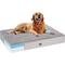 Show in main carousel: Veehoo Orthopedic Memory Foam Elevated Dog Bed with Removable Cover, Grey, Large slide 3 of 7