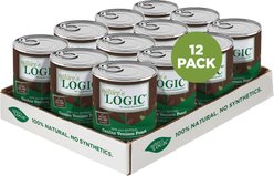 Nature's Logic 100% Natural Canine Venison Feast All Life Stages Grain-Free Wet Dog Food, 13.2-oz, case of 12