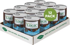 Nature's Logic 100% Natural Canine Sardine Feast All Life Stages Grain-Free Wet Dog Food, 13.2-oz, case of 12