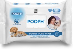 POOPH Pet Odor Eliminating Wipes, 100 count