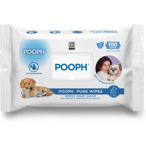 POOPH Pet Odor Eliminating Wipes, 100 count
