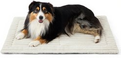 Bedsure ComfyFleece Self Warming Dog Bed, Beige, X-Large