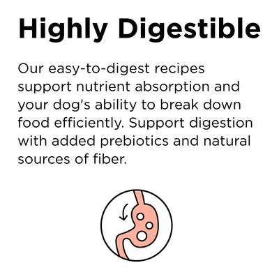 Show full view: BIXBI Rawbble Grain-Free Beef Recipe Dry Dog Food, 4-lb bag slide 5 of 9