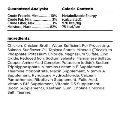 Show full view: BIXBI Liberty Chicken & Salmon Recipe in Broth Grain-Free Wet Cat Food, 2.75-oz can, case of 24 slide 5 of 8