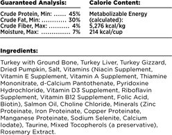 BIXBI RAWBBLE Turkey Recipe Grain-Free Freeze-Dried Cat Food, 3.5-oz bag slide 2 of 7