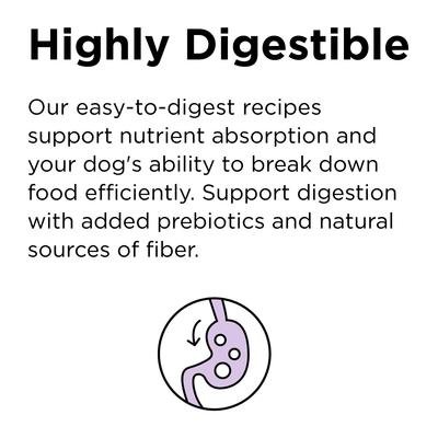 Show full view: BIXBI RAWBBLE Fresh Lamb Recipe Limited Ingredient Grain-Free Dry Dog Food, 24-lb bag slide 5 of 10