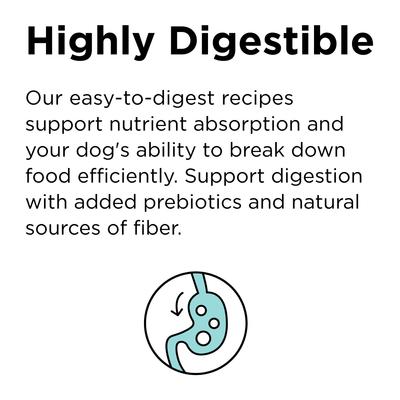 Show full view: BIXBI RAWBBLE Fresh Duck Recipe Limited Ingredient Grain-Free Dry Dog Food, 4-lb bag slide 5 of 9