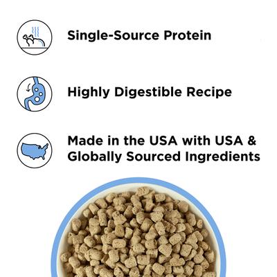 Show full view: BIXBI Rawbble Turkey Recipe Grain-Free Freeze-Dried Dog Food, 26-oz bag slide 4 of 9