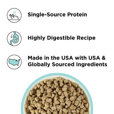 Show full view: BIXBI Rawbble Duck Recipe Grain-Free Freeze-Dried Dog Food, 26-oz bag slide 4 of 9