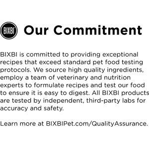 BIXBI Liberty Beef Recipe Freeze-Dried Dog Topper & Treat, 4.5-oz bag