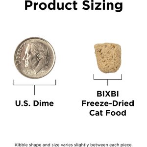 BIXBI RAWBBLE Chicken & Salmon Recipe Grain-Free Freeze-Dried Cat Food, 10-oz bag