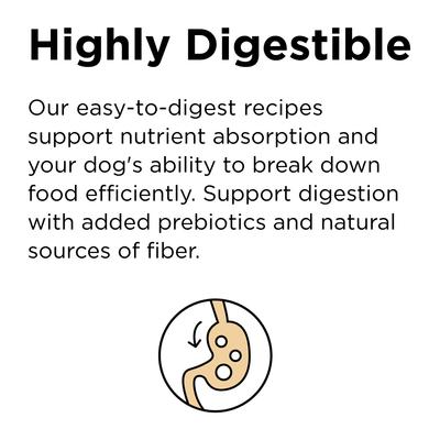 Show full view: BIXBI RAWBBLE Fresh Chicken Recipe Limited Ingredient Grain-Free Dry Dog Food, 4-lb bag slide 5 of 10