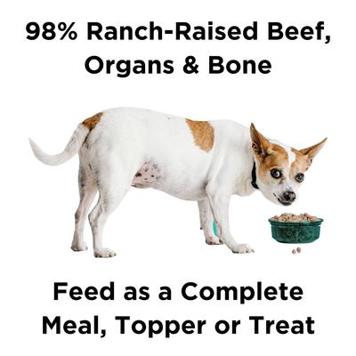 BIXBI Rawbble Beef Recipe Grain-Free Freeze-Dried Dog Food