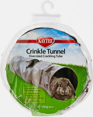 Show full view: Kaytee Crinkle Tunnel Oversized Crackling Tube Small Animal Toy, 23-in, Color Varies slide 2 of 7