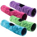 Kaytee Crinkle Tunnel Oversized Crackling Tube Small Animal Toy, 23-in, Color Varies