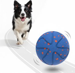 PawsPik Smart Bounce Interactive Dog Toy, Blue, Small