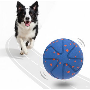 PawsPik Smart Bounce Interactive Dog Toy, Blue, Small