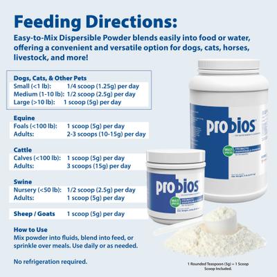 Show full view: Probios Dispersible Powder Supplement, 240-g jar slide 5 of 11
