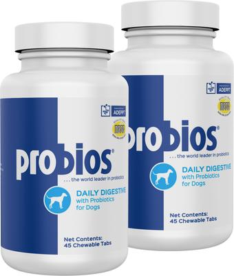 Show full view: Probios Daily Digestive Dog Tabs Supplement, 45 count slide 10 of 12