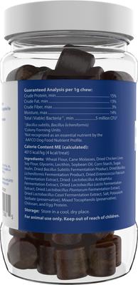 Show full view: Probios Soft Chews with Prebiotics Supplement for Small Dogs, 120 count slide 10 of 16