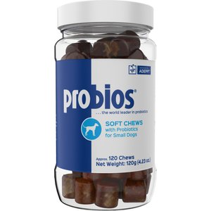 Probios Soft Chews with Prebiotics Supplement for Small Dogs, 120 count
