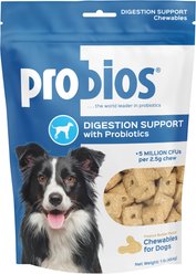 Probios Digestion Support Peanut Butter Flavor Dog Treats, 1-lb bag