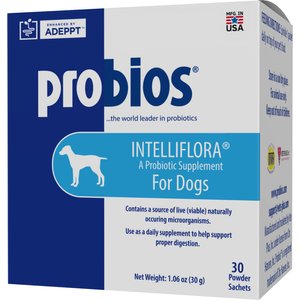 Probios Intelliflora Probiotic Dog Supplement, 30 count