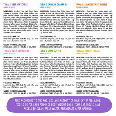 Show full view: BFF Rainbow A Gogo Variety Pack Wet Cat Food Pouches, 3-oz, case of 12 slide 5 of 13