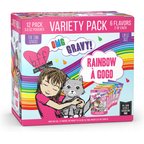 BFF Rainbow A Gogo Variety Pack Wet Cat Food Pouches, 3-oz, case of 12