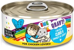 BFF OMG Cloud 9! Chicken in Gravy Minced Grain-Free Wet Cat Food, 5.5-oz can, case of 8