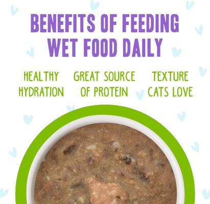 Show full view: BFF OMG Selfie Cam! Chicken & Lamb Dinner in Gravy Grain-Free Canned Cat Food, 5.5-oz, case of 8 slide 6 of 12