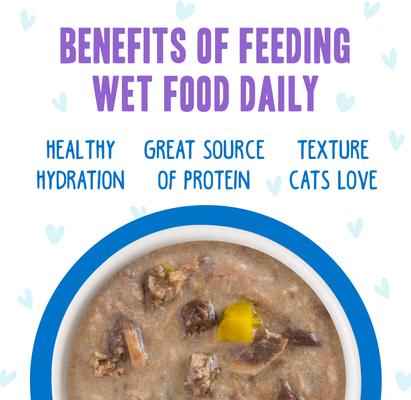 Show full view: BFF OMG Love Munchkin! Chicken & Pumpkin Dinner in Gravy Grain-Free Canned Cat Food, 5.5-oz, case of 8 slide 6 of 12