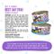 Show in main carousel: BFF OMG Best Day Eva! Beef & Salmon Dinner in Gravy Grain-Free Canned Cat Food, 5.5-oz, case of 8 slide 5 of 12
