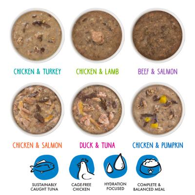 Show full view: BFF OMG Rainbow Road Variety Pack Grain-Free Canned Cat Food, 2.8-oz, pack of 12 slide 6 of 13